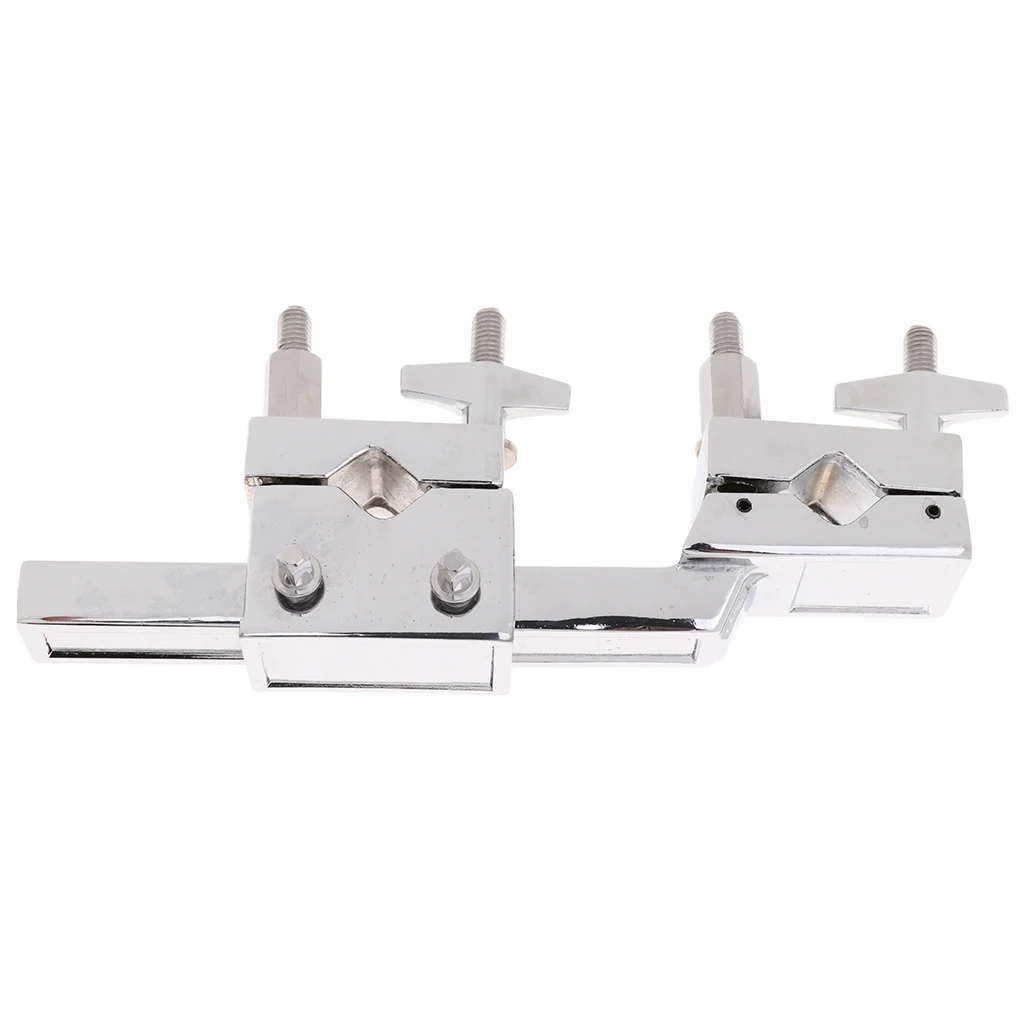 Multi Double Open Clamp Mount Holder Percussion Instrument Parts for Cymbals 19.5x3.3x8.5cm Multi Double Open Clamp Mount Holder Percussion Instrument Parts for Cymbals 19.5x3.3x8.5cm