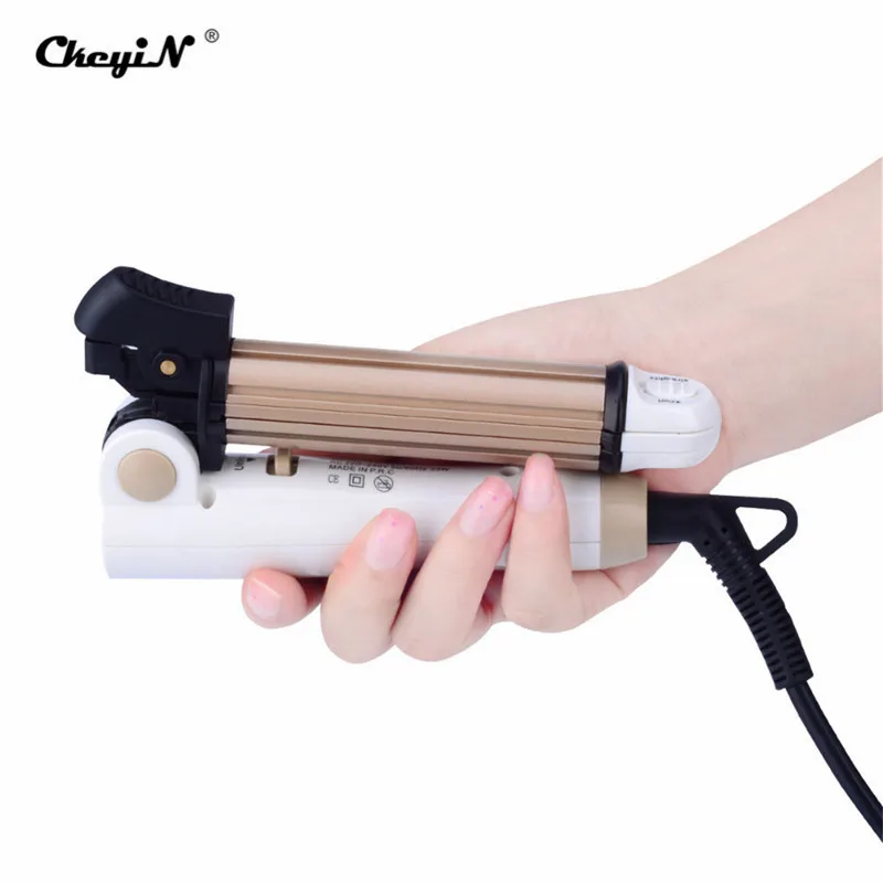 3 in 1 Mini Portable Curling Iron Foldable Volume Hair Curler Roller Multifunction Straightening Curling Wand Curls Corrugation
3 in 1 Mini Portable Curling Iron Foldable Volume Hair Curler Roller Multifunction Straightening Curling Wand Curls Corrugation
