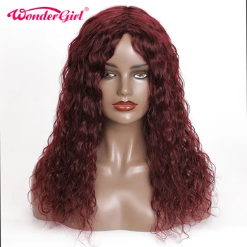 Water Wave Full Machine Made Wigs For Black Women 99J Colored Human Hair Wigs With Bangs Remy Hair Wonder Girl 150% Density
Water Wave Full Machine Made Wigs For Black Women 99J Colored Human Hair Wigs With Bangs Remy Hair Wonder Girl 150% Density
