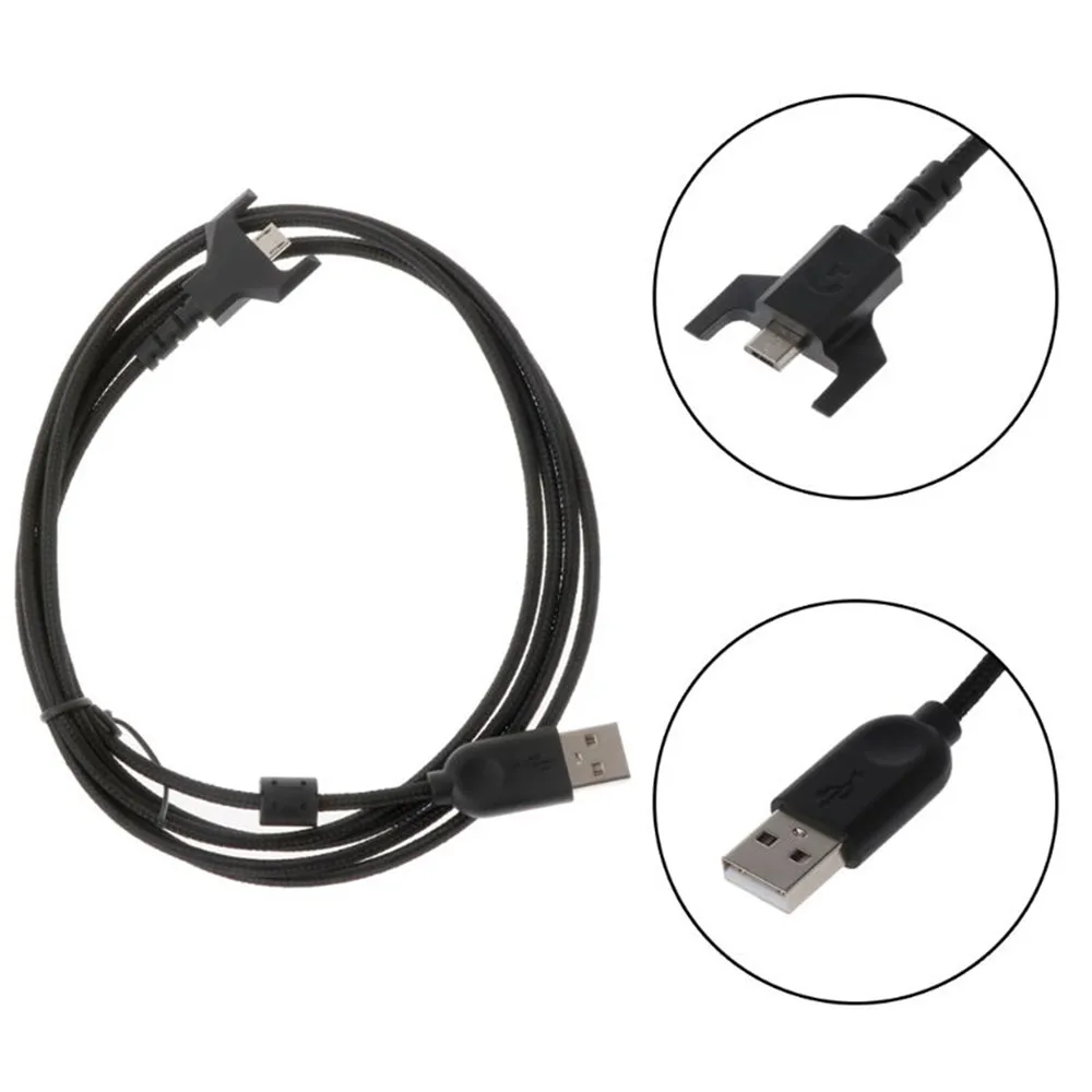 Фото Высококачественный usb-кабель для зарядки сменный беспроводной провод мыши