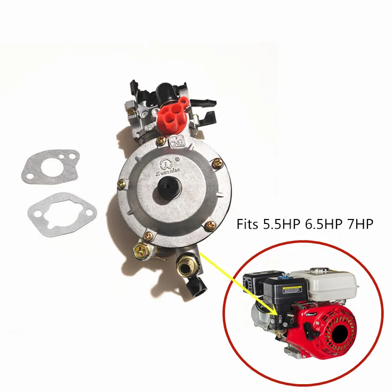 Dual Fuel Carburetor LPG NG conversion for generator GX160 GX200 160 168F 170F Engine PETROL & LIQUEFIELD three way use
Dual Fuel Carburetor LPG NG conversion for generator GX160 GX200 160 168F 170F Engine PETROL & LIQUEFIELD three way use