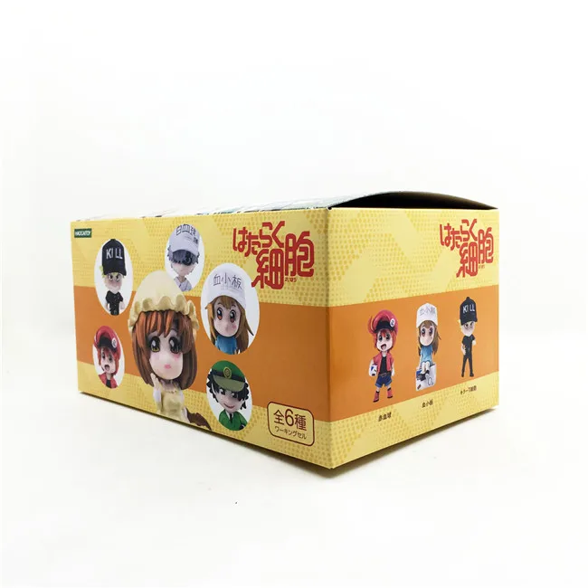 Cute 6-Work Cells Platelet-Leukocyte Red Blood Cell Macrophages Dendritic Cells Capsule Toy
Cute 6-Work Cells Platelet-Leukocyte Red Blood Cell Macrophages Dendritic Cells Capsule Toy