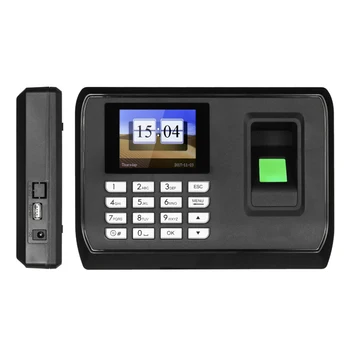 2.4inch Intelligent Biometric Fingerprint Password Time Clock Attendance Employee Checking-in Recorder Machine With USB driver
2.4inch Intelligent Biometric Fingerprint Password Time Clock Attendance Employee Checking-in Recorder Machine With USB driver