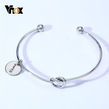 Vnox Adjustable Cuff Bracelets for Women Free Engraving Personalized Name Love Female Girls Bangle Gifts for Her Jewelry
Vnox Adjustable Cuff Bracelets for Women Free Engraving Personalized Name Love Female Girls Bangle Gifts for Her Jewelry