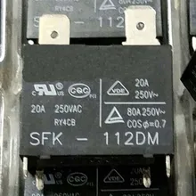 

2PCS 12V Relay SFK-112DM 12VDC 20A 250VAC 4PinS Power Relay For Air Conditioner