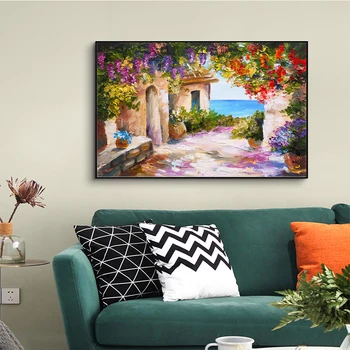 Landscape Flower Door Abstract Oil Painting on Canvas Posters and Prints Painting Pictures Wall Art Painting for Living Room
Landscape Flower Door Abstract Oil Painting on Canvas Posters and Prints Painting Pictures Wall Art Painting for Living Room