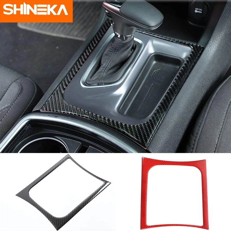 SHINEKA Interior Mouldings for Dodge Charger Real Carbon Fiber Gear Shift Panel Trim for Dodge Charger 2015-2019
SHINEKA Interior Mouldings for Dodge Charger Real Carbon Fiber Gear Shift Panel Trim for Dodge Charger 2015-2019