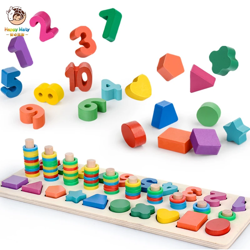 Kids Wooden Montessori Puzzle Shape Number Digital Logarithm Board Games Teaching Aids Early Educational Math Toy For Children
Kids Wooden Montessori Puzzle Shape Number Digital Logarithm Board Games Teaching Aids Early Educational Math Toy For Children