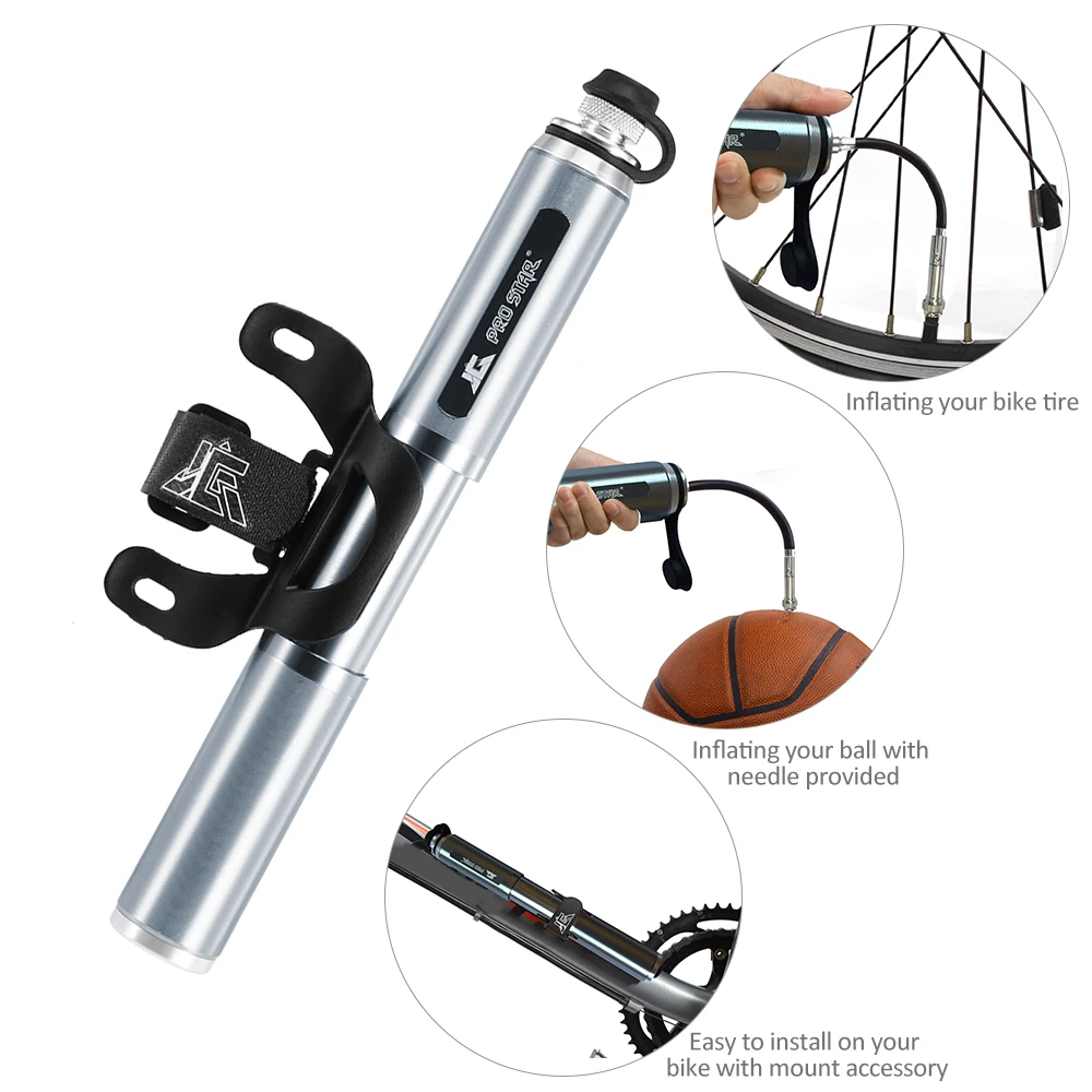 160PSI Bike Manual Pump Bicycle Cycling Air Pressure Pump Portable Presta Schrader Twin Valve Bike Tire Pump
160PSI Bike Manual Pump Bicycle Cycling Air Pressure Pump Portable Presta Schrader Twin Valve Bike Tire Pump