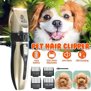 Home Professional Pet Dog Hair Trimmer Rechargeable Animal Grooming Clippers Cat Cutter Machine Shaver Electric Scissor Clipper
Home Professional Pet Dog Hair Trimmer Rechargeable Animal Grooming Clippers Cat Cutter Machine Shaver Electric Scissor Clipper