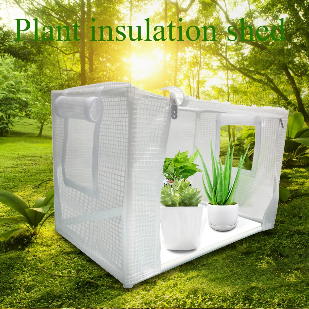 

Plant Cover Room Heater Mini Garden Rainproof Warm Shed Protective Portable Insulation Greenhouse Nursery Flower Tent Winter