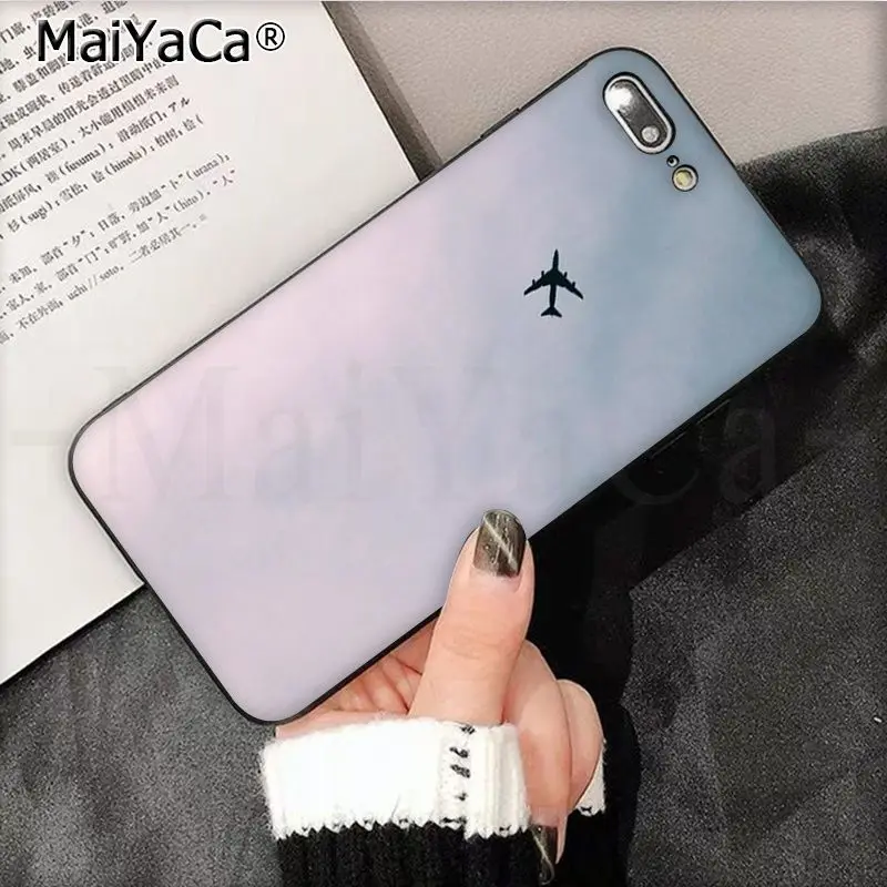 Aircraft Airplane fly travel cloud Plane