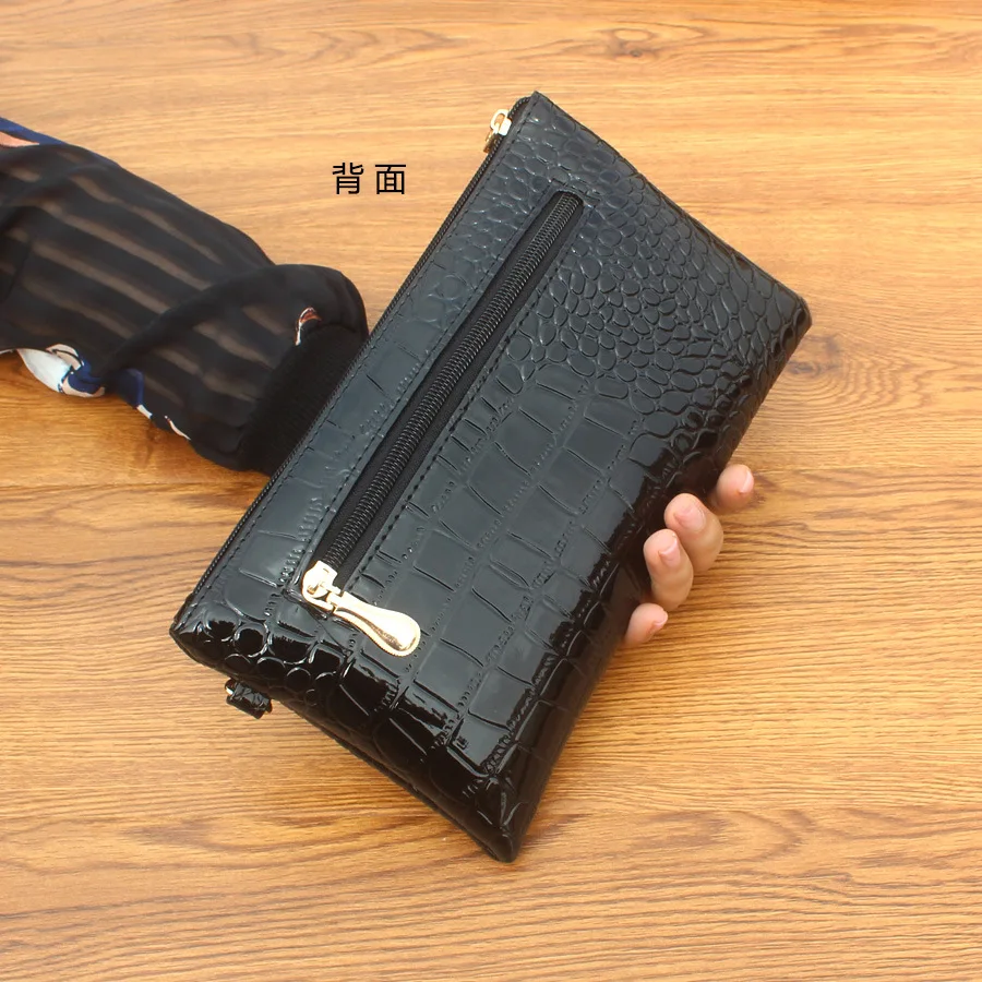 2018 New Style Patent Leather Crocodile Pattern WOMEN'S Handbag Fashion Mini-Bag Dual Shoulder Bag
2018 New Style Patent Leather Crocodile Pattern WOMEN'S Handbag Fashion Mini-Bag Dual Shoulder Bag