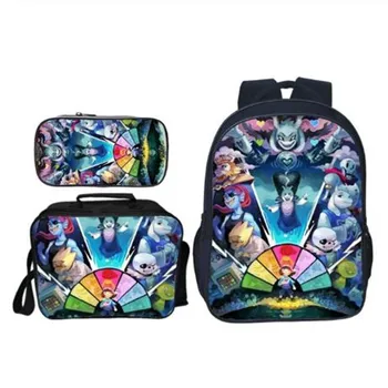 New 3Pcs/Set Cartoon Printing Kids Backpack Mochila Boys School Bags Children Bookbag Shoulder Backpacks Girls Gift Bag
New 3Pcs/Set Cartoon Printing Kids Backpack Mochila Boys School Bags Children Bookbag Shoulder Backpacks Girls Gift Bag