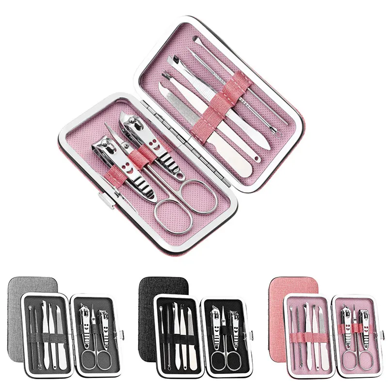 8 Pcs Stainless Steel Nail Clipper Cutter Trimmer Ear Pick Grooming Kit Manicure Pedicure Toe Nail Tools Set with Case Portable
8 Pcs Stainless Steel Nail Clipper Cutter Trimmer Ear Pick Grooming Kit Manicure Pedicure Toe Nail Tools Set with Case Portable