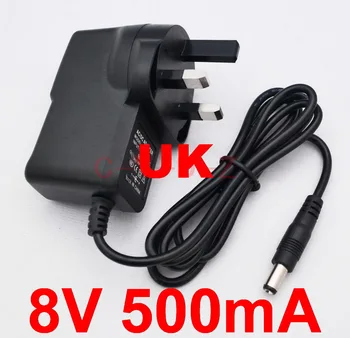 50PCS 8V 500mA AC 100V-240V Converter Switching power adapter DC 8V 500mA 0.5A Supply UK Plug DC 5.5mm x 2.1mm
50PCS 8V 500mA AC 100V-240V Converter Switching power adapter DC 8V 500mA 0.5A Supply UK Plug DC 5.5mm x 2.1mm