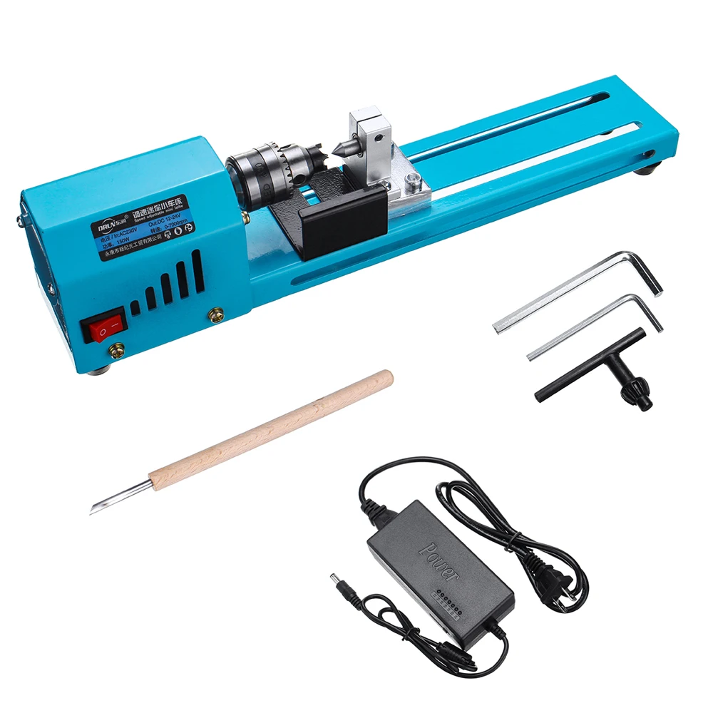 150W Mini Beads CNC Grinding Metal Lathe Machine Miniature Beads Polishing Lathe Woodworking DIY Drill Rotary Tool
150W Mini Beads CNC Grinding Metal Lathe Machine Miniature Beads Polishing Lathe Woodworking DIY Drill Rotary Tool