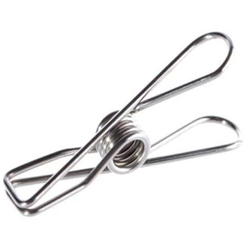 100Pcs Stainless Steel Clothes Pegs Clothes Pins for Coat Pants Laundry Drying Pegs Beach Towel Clip Washing Towel Holder Towel 
100Pcs Stainless Steel Clothes Pegs Clothes Pins for Coat Pants Laundry Drying Pegs Beach Towel Clip Washing Towel Holder Towel
