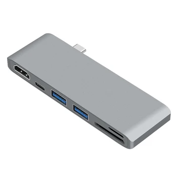 Adapter Type-C USB 3.0 HDMI TF Memory Card Reader Hub Lightness Portability No Space Occupy for Mac OS Computer PC
Adapter Type-C USB 3.0 HDMI TF Memory Card Reader Hub Lightness Portability No Space Occupy for Mac OS Computer PC