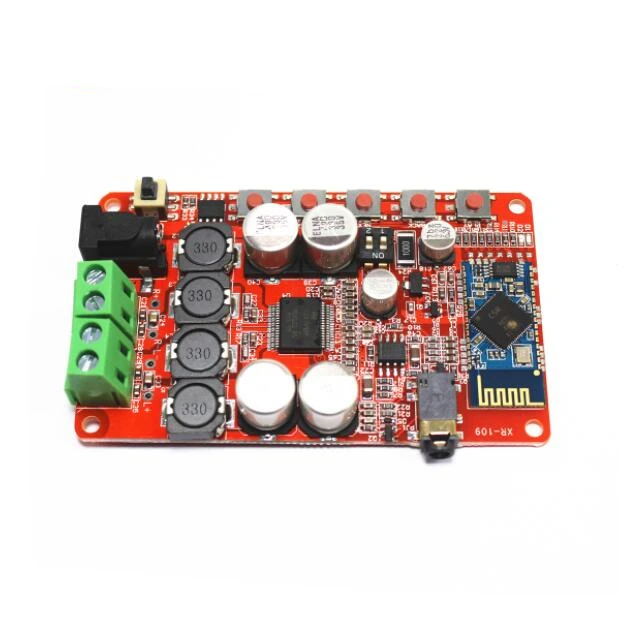TDA7492P Bluetooth power amplifier board / Bluetooth audio receiving module / Bluetooth CSR4.0 digital power amplifier board
TDA7492P Bluetooth power amplifier board / Bluetooth audio receiving module / Bluetooth CSR4.0 digital power amplifier board