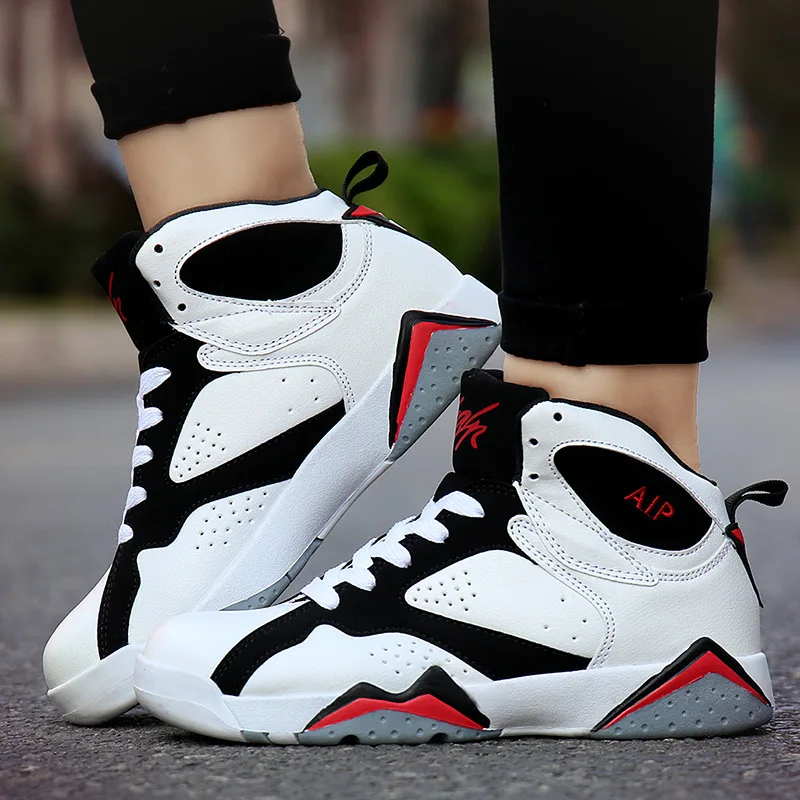 Aj7 Basketball Shoes Men's Hight-top COUPLE'S Sneakers Teenager Students Combat Boots Sports Footwear
Aj7 Basketball Shoes Men's Hight-top COUPLE'S Sneakers Teenager Students Combat Boots Sports Footwear