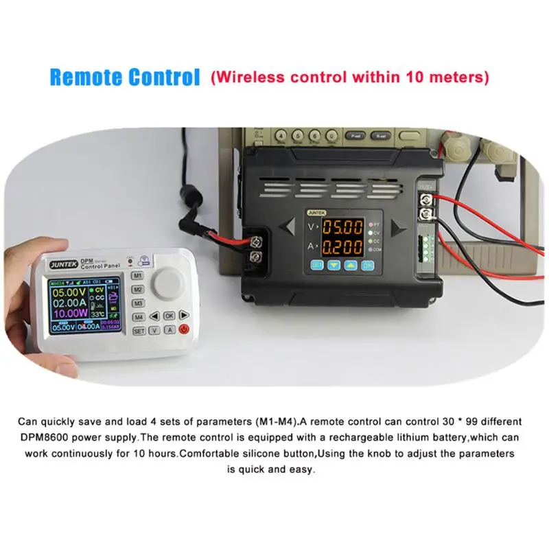 DPM8624 DC-DC Digital Remote Constant Current Buck Communication Power Supply Step-down Voltage 60V 24A
DPM8624 DC-DC Digital Remote Constant Current Buck Communication Power Supply Step-down Voltage 60V 24A