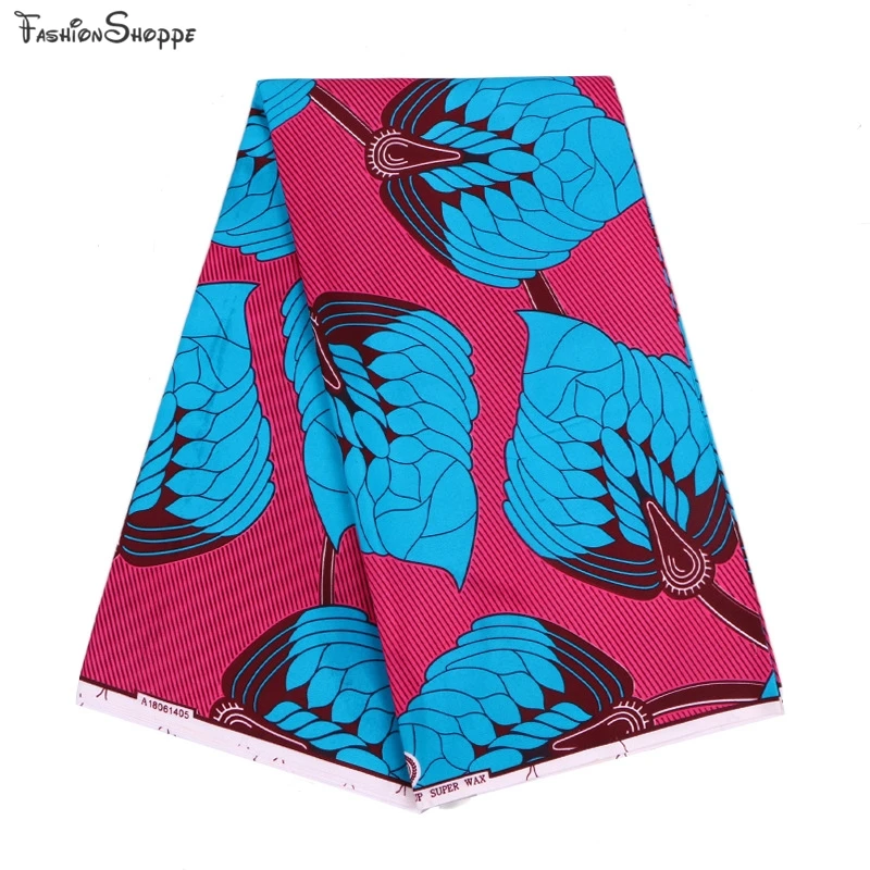 New 100% Polyester Ankara Africa Prints Wax Fabric Real Dutch Fabric Fashion Pattern High Quality 6yards Sewing for Party Dress
New 100% Polyester Ankara Africa Prints Wax Fabric Real Dutch Fabric Fashion Pattern High Quality 6yards Sewing for Party Dress