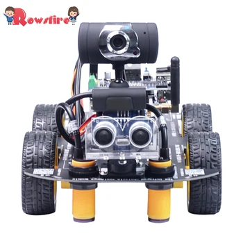 Programmable Robot DIY Wifi + Bluetooth Steam Educational Car with Graphic Programming XR BLOCK Linux Toys games
Programmable Robot DIY Wifi + Bluetooth Steam Educational Car with Graphic Programming XR BLOCK Linux Toys games