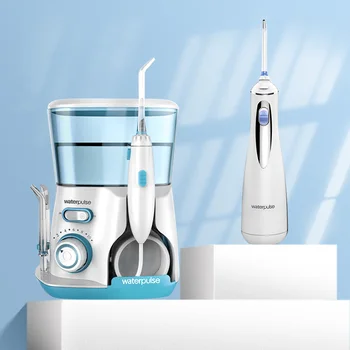 10 Modes Oral Irrigator Family Set Recharging Water Jet Cordless Dental Water Flosser 800ML Hygiene Teeth Cleaner +9 Jet Nozzles
10 Modes Oral Irrigator Family Set Recharging Water Jet Cordless Dental Water Flosser 800ML Hygiene Teeth Cleaner +9 Jet Nozzles