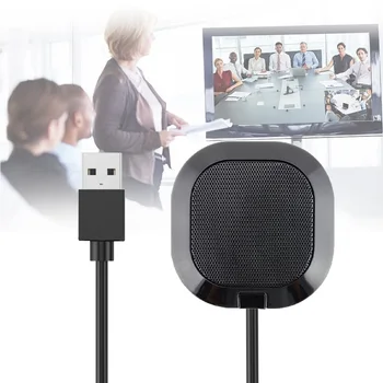 Business Conference Desktop USB Microphone Omnidirectional Pickup Portable For PC Live Streaming Studio Condenser Plug And Play
Business Conference Desktop USB Microphone Omnidirectional Pickup Portable For PC Live Streaming Studio Condenser Plug And Play
