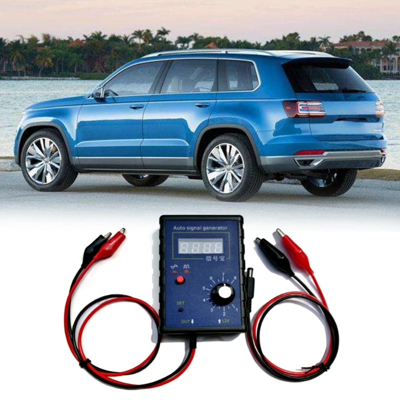 Portable Auto Vehicle Signal Generator Car Hall Sensor and Crankshaft Position Sensor Signal Simulator Meter 2Hz to 8KHz
Portable Auto Vehicle Signal Generator Car Hall Sensor and Crankshaft Position Sensor Signal Simulator Meter 2Hz to 8KHz