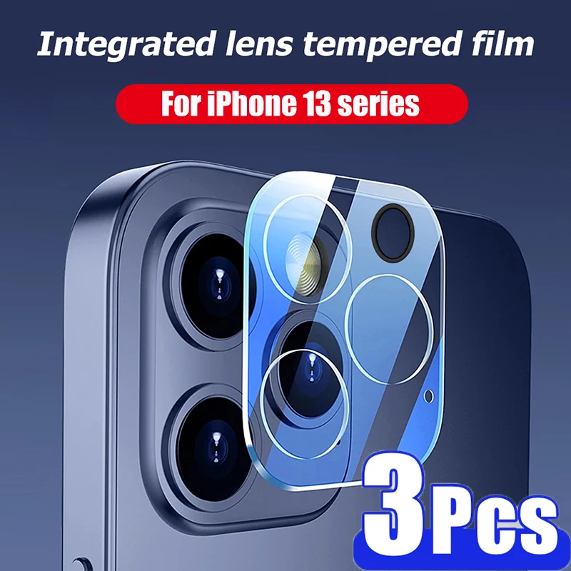 Фото Защитное стекло для объектива iPhone 13 12 Pro Max 3 шт. | Мобильные телефоны и аксессуары