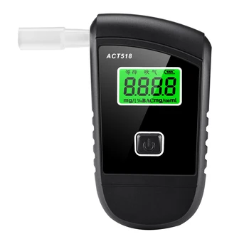 With 5 Mouthpieces Alcohol Tester Car Backlight Detector Portable Digital Breathalyzer Battery Powerd Handheld Semiconductor
With 5 Mouthpieces Alcohol Tester Car Backlight Detector Portable Digital Breathalyzer Battery Powerd Handheld Semiconductor