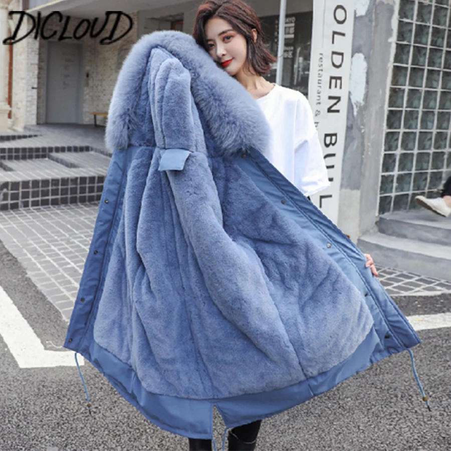 Casual Autumn Winter Long Coat Ladies Plush Warm Slim Hooded Jacket Women Korean Fashion Loose Plus Size Thick Coats Female
Casual Autumn Winter Long Coat Ladies Plush Warm Slim Hooded Jacket Women Korean Fashion Loose Plus Size Thick Coats Female
