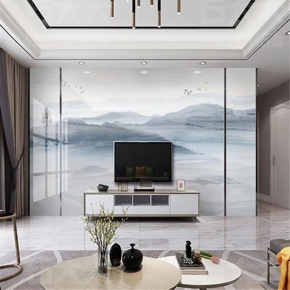 Milofi custom 3D large wall paper new Chinese marble pattern landscape background wall painting
Milofi custom 3D large wall paper new Chinese marble pattern landscape background wall painting