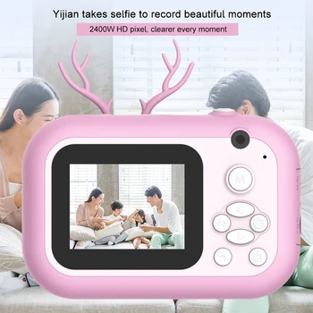 16G Instant Print Camera Zero Ink 24MP USB Rechargeable Photography Travel Mini Portable 1080P HD Video For Kids Birthday Gift 
16G Instant Print Camera Zero Ink 24MP USB Rechargeable Photography Travel Mini Portable 1080P HD Video For Kids Birthday Gift