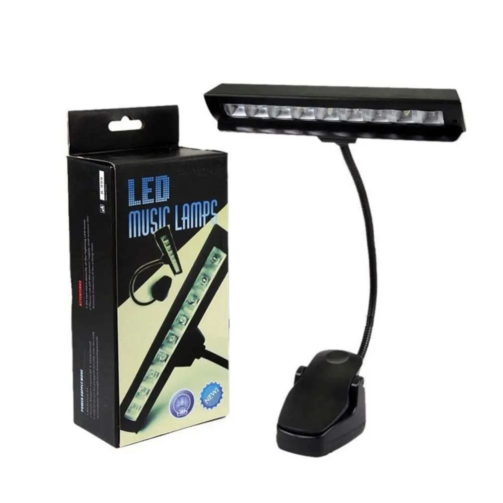 Music Spectrum Lighting Clip Light 9led Battery Music Stand Lamp Folding Piano Lamp Bedroom Bedside Lamp
Music Spectrum Lighting Clip Light 9led Battery Music Stand Lamp Folding Piano Lamp Bedroom Bedside Lamp