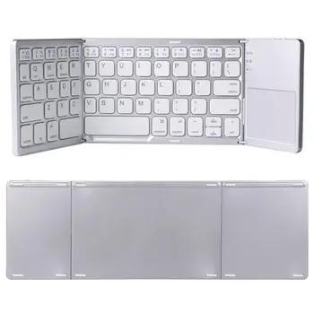 New Portable Folding WireleBluetooth Keyboard Rechargeable Foldable Touchpad Keypad for IOS/Android/Windows Tablet
New Portable Folding WireleBluetooth Keyboard Rechargeable Foldable Touchpad Keypad for IOS/Android/Windows Tablet