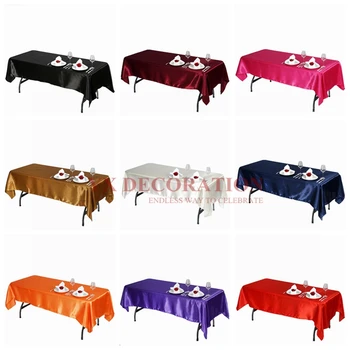 1pcs Wedding White Satin Table Cloth Rectangle Table Cover Table Overlay for Wedding Birthday Party Decors Christmas Tablecloth
1pcs Wedding White Satin Table Cloth Rectangle Table Cover Table Overlay for Wedding Birthday Party Decors Christmas Tablecloth
