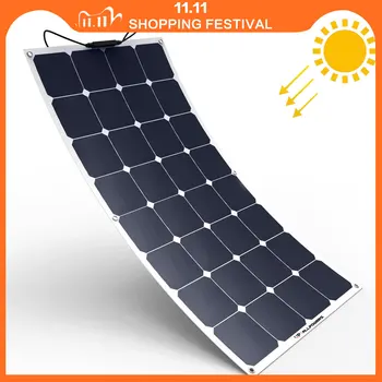 ALLPOWERS Solar Panel 100W Bendable Semi-Flexible Monocrystalline Photovoltaic for RV Caravan RV Boat Camper Golf Cart Vehicle.
ALLPOWERS Solar Panel 100W Bendable Semi-Flexible Monocrystalline Photovoltaic for RV Caravan RV Boat Camper Golf Cart Vehicle.