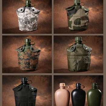Outdoor Sport Bottles Hydro flask Camouflage Tactical water bottle Portable Aluminum Military Canteen Bicycle Cycling hydroflask
Outdoor Sport Bottles Hydro flask Camouflage Tactical water bottle Portable Aluminum Military Canteen Bicycle Cycling hydroflask
