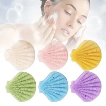 NEW 6pcs Reusable Face Wipe Sponge Pads Konjac Facial Cleansing Pad for Spa Makeup Remover Tools Shell Shape
NEW 6pcs Reusable Face Wipe Sponge Pads Konjac Facial Cleansing Pad for Spa Makeup Remover Tools Shell Shape