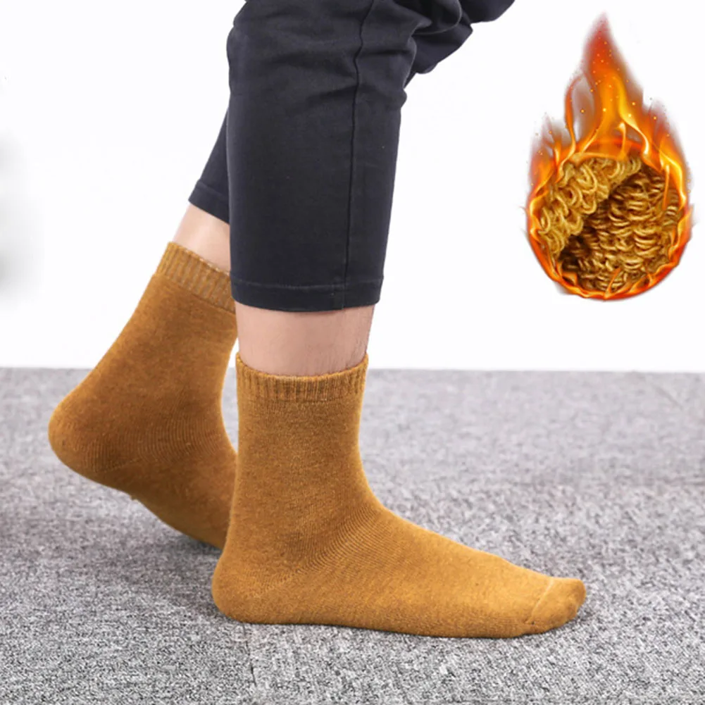 1 Pair Terry Socks Mens Soft Cotton Elastic Winter Warm Thicken Long Dress Socks 2019 New Keep Warm Underwear Socks Men Hot 
1 Pair Terry Socks Mens Soft Cotton Elastic Winter Warm Thicken Long Dress Socks 2019 New Keep Warm Underwear Socks Men Hot