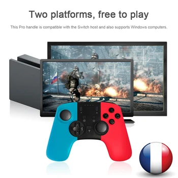 Wireless Bluetooth Gamepad For Nintend Switch Pro Game joystick Controller For Switch Console with Handle Stand Holder Game Pad
Wireless Bluetooth Gamepad For Nintend Switch Pro Game joystick Controller For Switch Console with Handle Stand Holder Game Pad