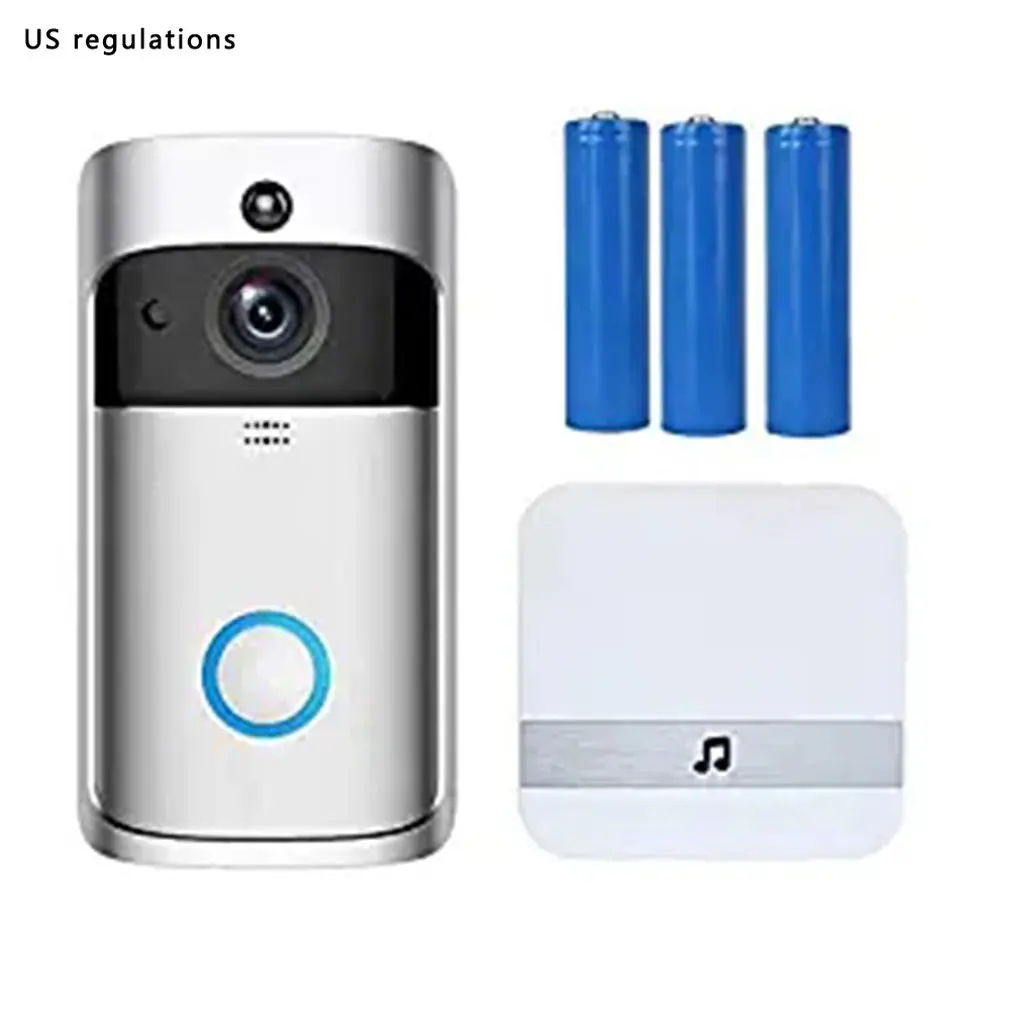 Smart Wireless Wifi Doorbell Wireless Doorbell M3 Pir Infrared Night Vision Remote Monitoring Doorbell M3
Smart Wireless Wifi Doorbell Wireless Doorbell M3 Pir Infrared Night Vision Remote Monitoring Doorbell M3