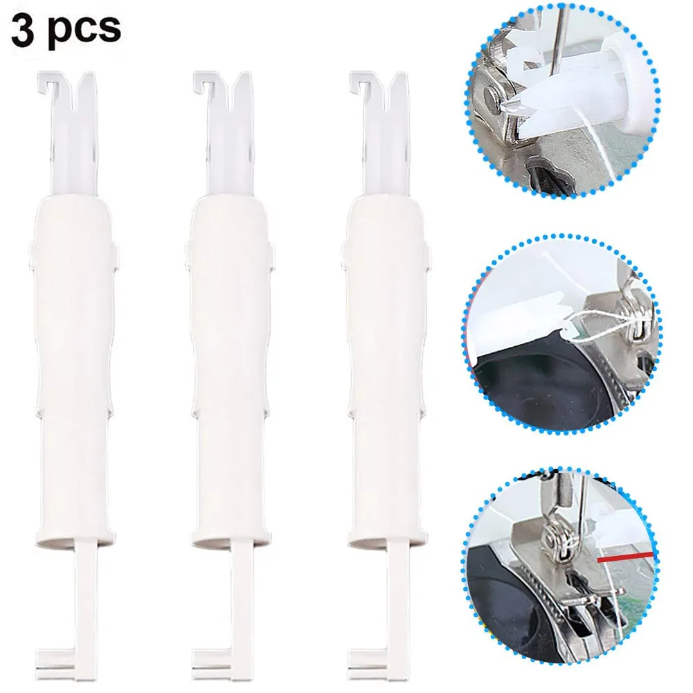 3pcs Machine Needle Inserter Automatic Threader Sewing Threading Tool for Sewing Machine MU8669
3pcs Machine Needle Inserter Automatic Threader Sewing Threading Tool for Sewing Machine MU8669