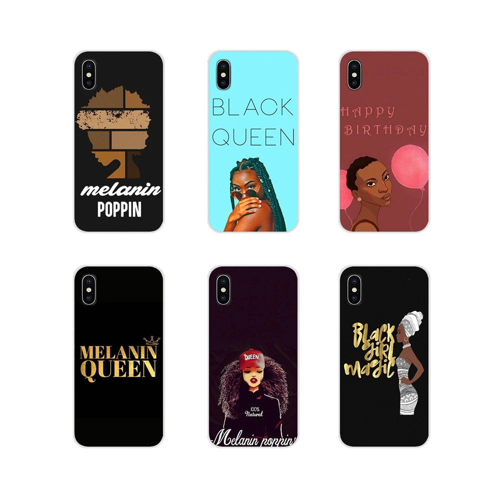Transparent Soft TPU Case For Oneplus 3T 5T 6T Nokia 2 3 5 6 8 9 230 3310 2.1 3.1 5.1 7 Plus 2017 2018 Art Black Girl Magic rock | Мобильные