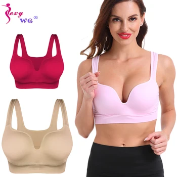 SEXYWG Seamless Sports Bra Fitness Top for Women Running Crop Tank Top Padded Yoga Bras High Impact Activewear Push Up Brassiere
SEXYWG Seamless Sports Bra Fitness Top for Women Running Crop Tank Top Padded Yoga Bras High Impact Activewear Push Up Brassiere