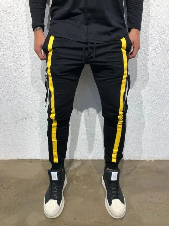 Spring and Autumn Men's Trendy Color Matching Pants, Simple and Versatile Sports Fitness Pants, Multi-pocket Sports Pants
Spring and Autumn Men's Trendy Color Matching Pants, Simple and Versatile Sports Fitness Pants, Multi-pocket Sports Pants