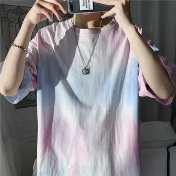 NiceMix men tshirt Summer new t-shirt male student Korean trendy personality tie-dye printing round neck loose tees tops
NiceMix men tshirt Summer new t-shirt male student Korean trendy personality tie-dye printing round neck loose tees tops